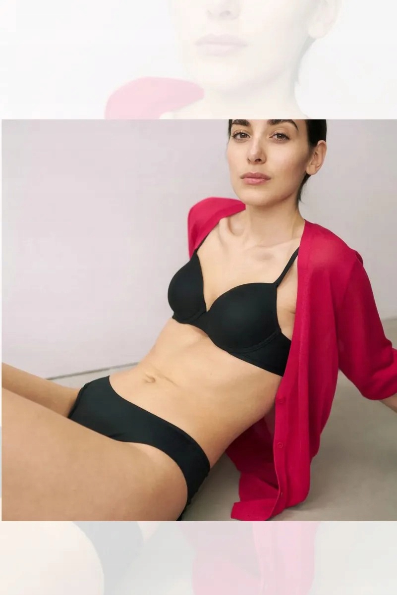 Vyztužená podprsenka Pure Micro Whp Černá Triumph Černá 85C