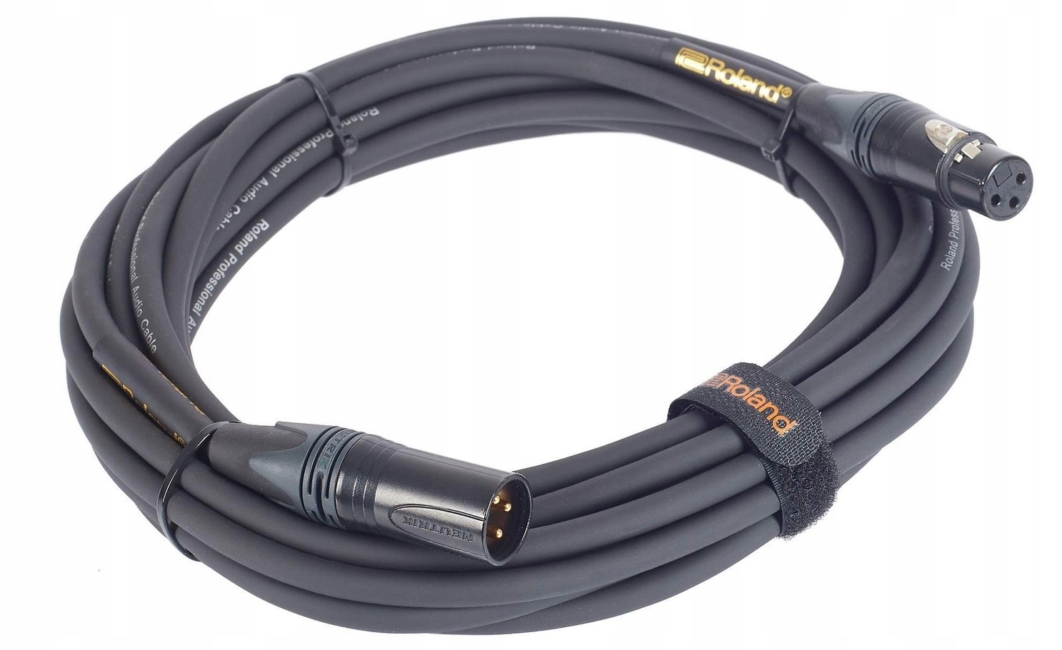 Kabel Xlr Xlr Roland 7,5 m Gold Series Neutrik Mikrofon Monitory Studio