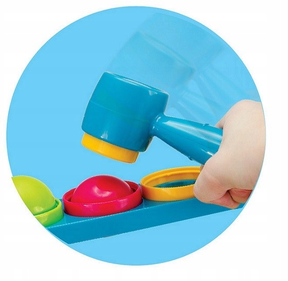 ZJEŻDŻALNIA Z PIŁECZKAMI I MŁOTKIEM Wieża SP82932 Materiał plastik