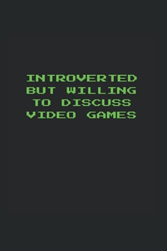 Berg, Thomas Introverted But Willing To Discuss Video Games: Monthly Planne