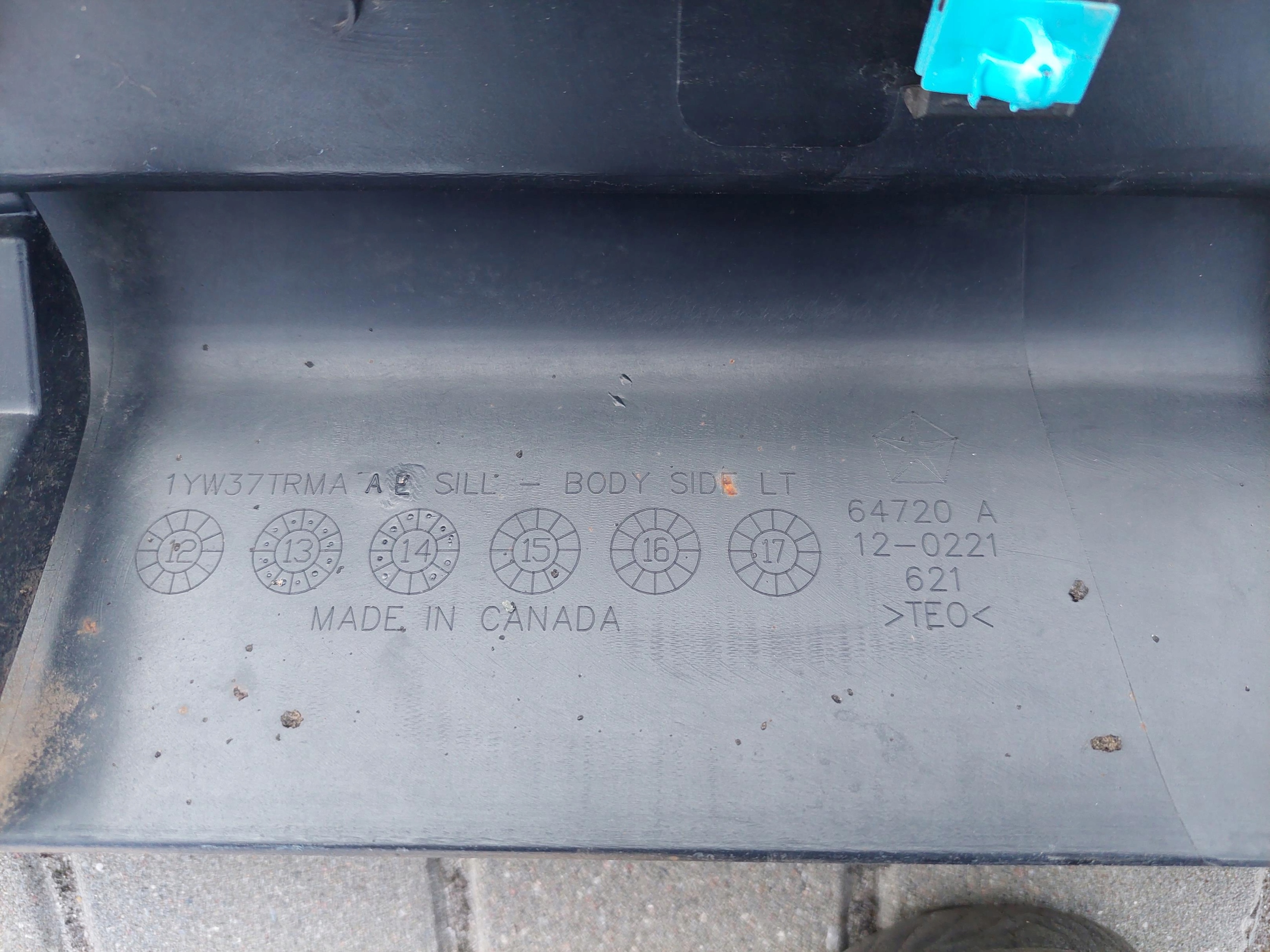 moulding threshold threshold left right JEEP CHEROKEE KL