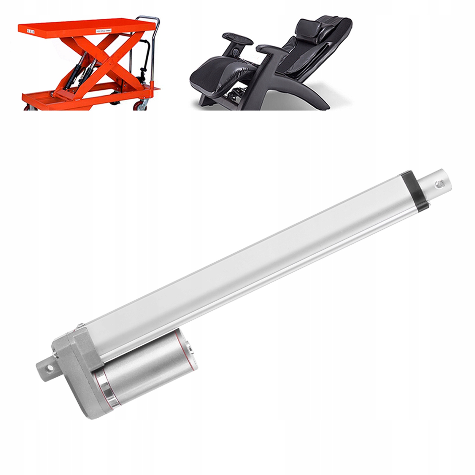 Lineárny Pohon DC 12V 250 MM, Maximálny Zdvih