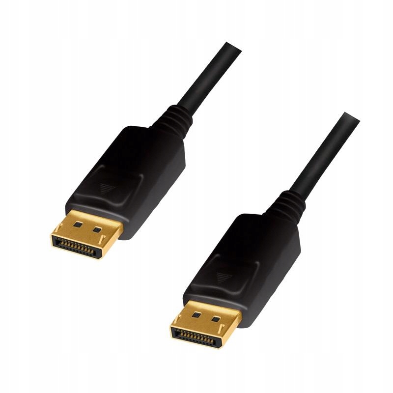 LogiLink CD0102 kabel DisplayPort 3 m Czarny