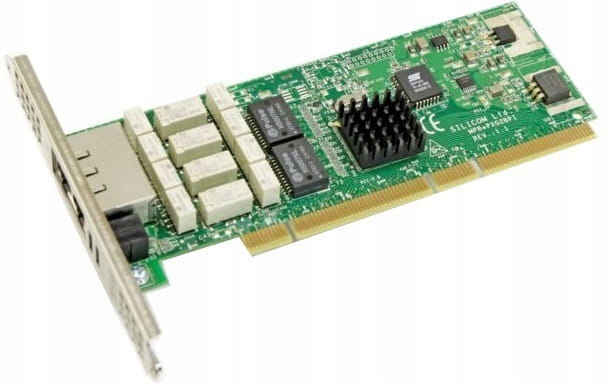 SILICOM DUAL PORT COPPER BYPASS 102-02541 PCI-X