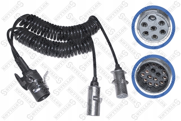 Špirálový Elektrický Kábel 24V Lmax 4500