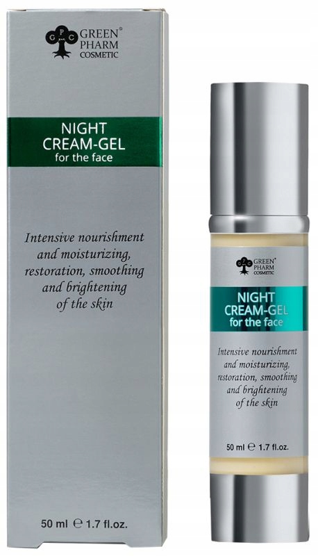 Green Pharm Cosmetics Night Cream-gel Gelový Krém Na Obličej 50 ml