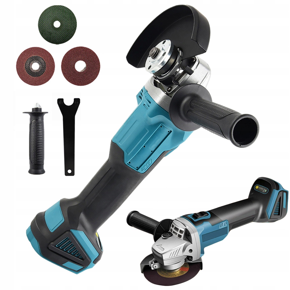 Bezuhlíková Úhlová Bruska 18V 125mm Bruska