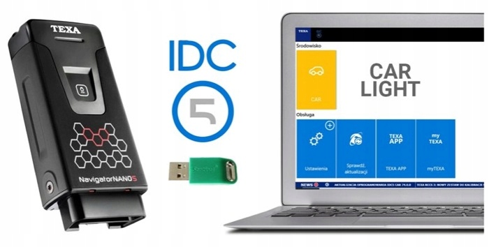 Tester Texa Navigator Nano S CAR LIGHT PROMOCJA! Kod producenta NANOS