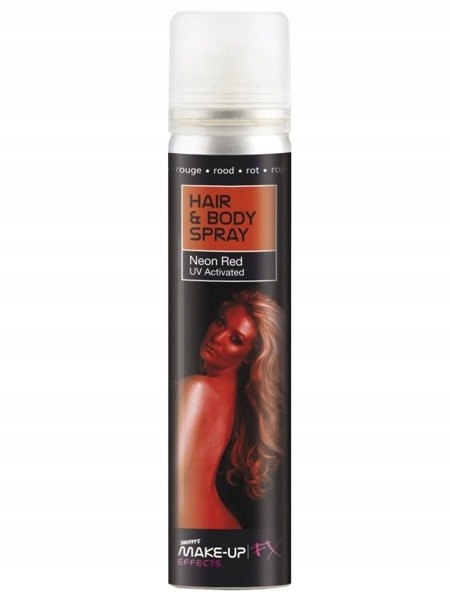 

Spray Do Włosów I Ciała Tymczasowy Kolor Czerwony