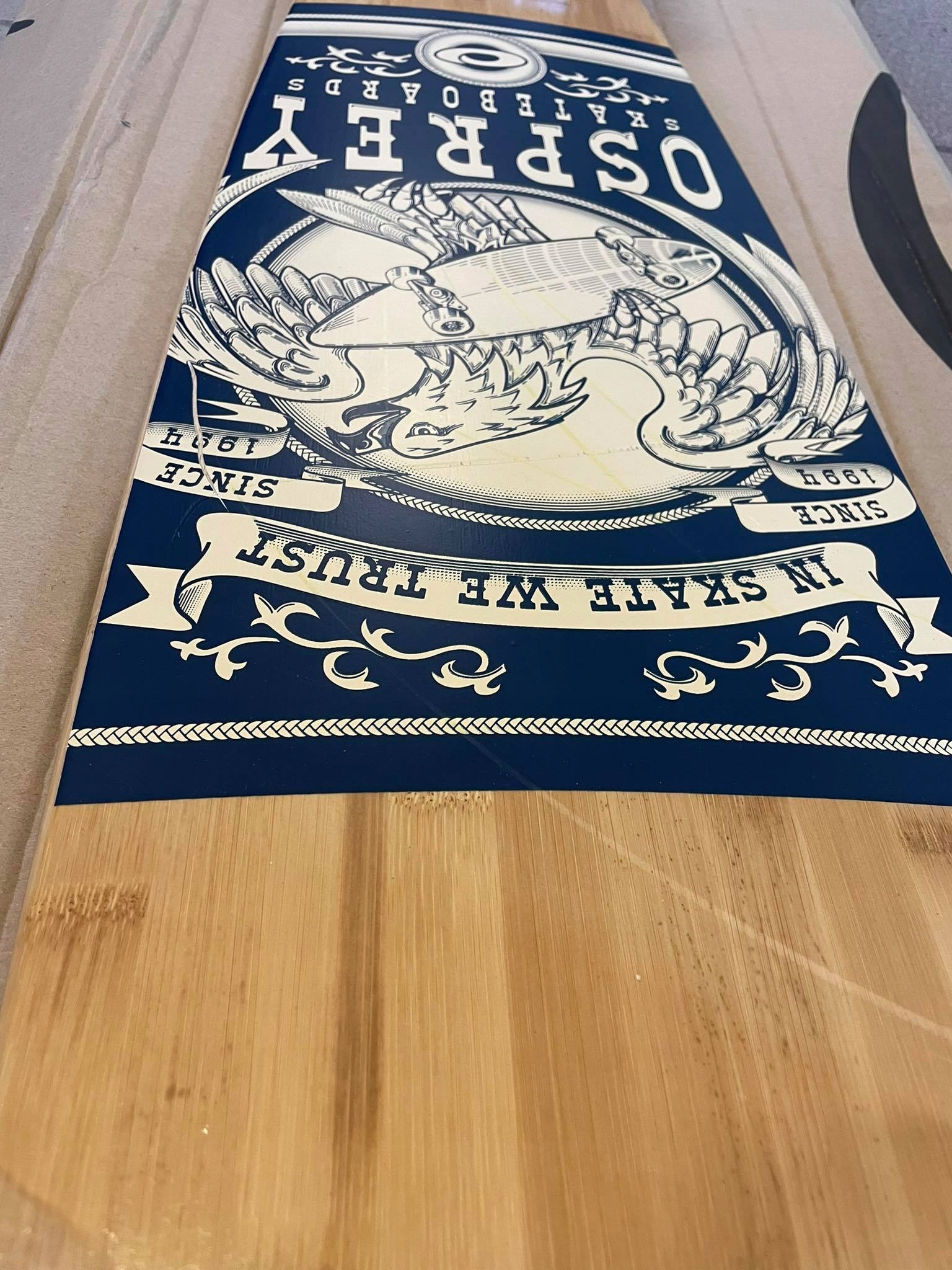 Osprey Deskorolka Longboard Eagle 42" Twin Tip - Trucki Drop-Through 7" Model Eagle