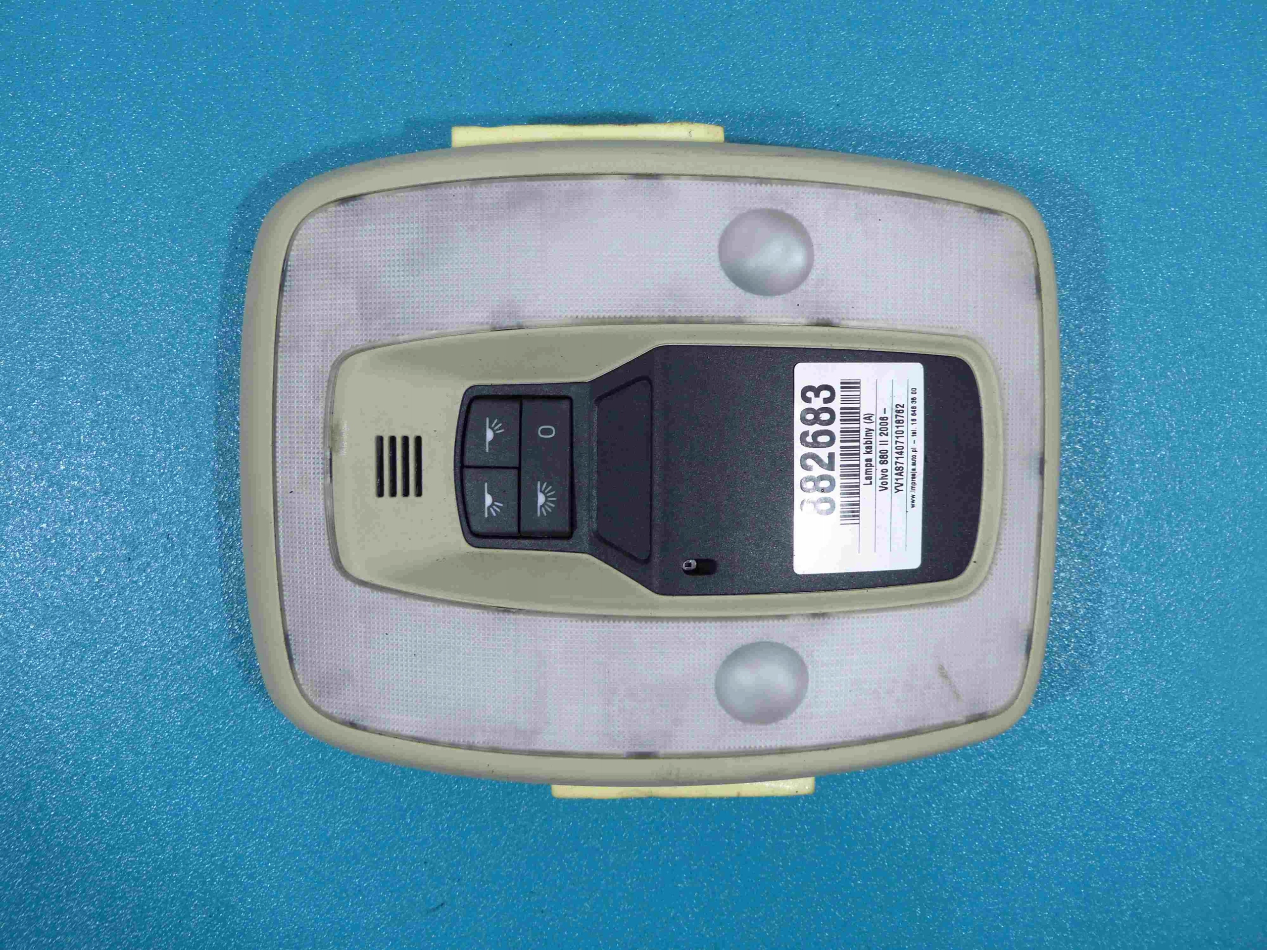 LAMPA OŚWIETLENIE KABINY VOLVO S80 II 06-09