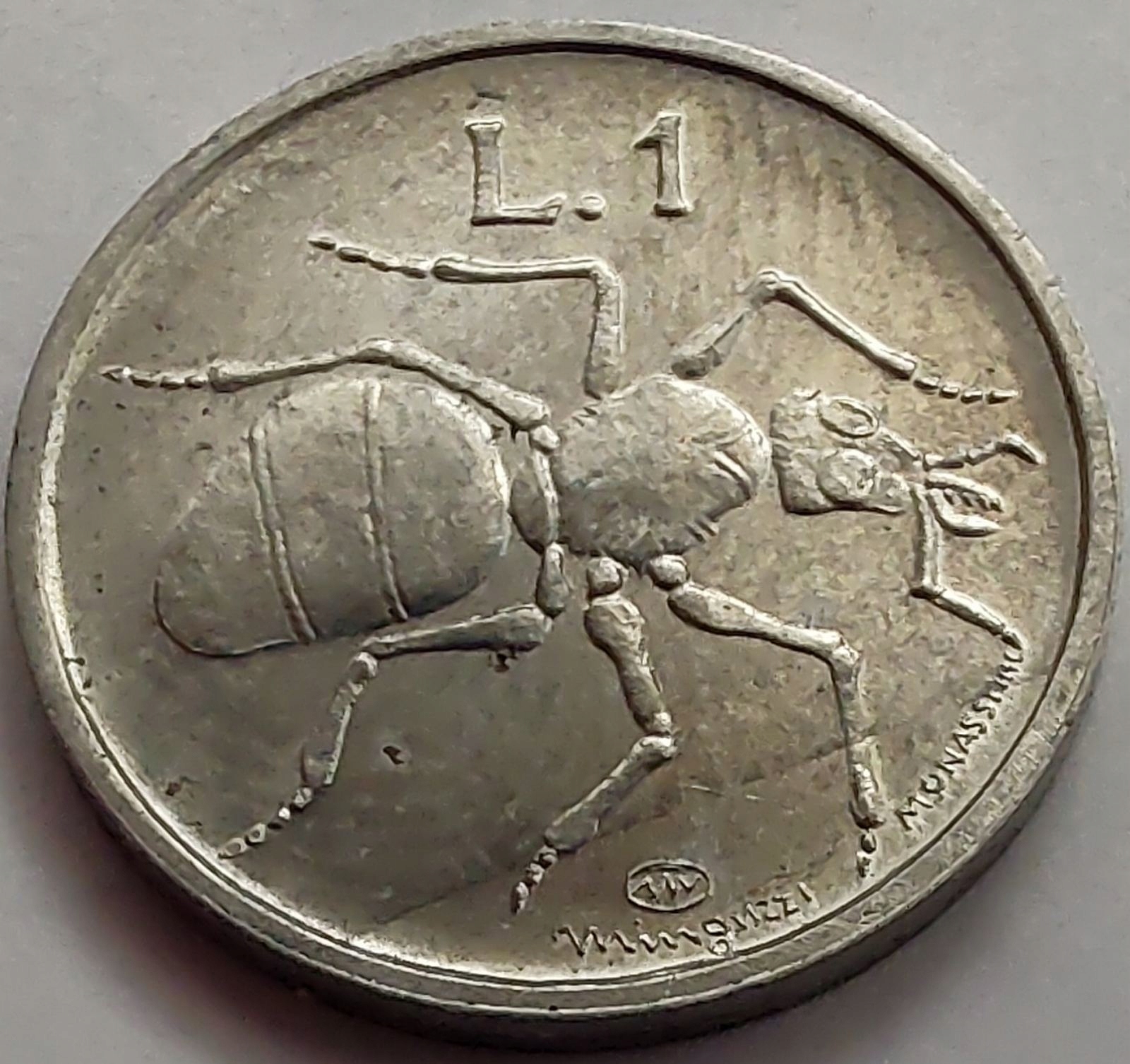 2824 - San Marino 1 lir, 1974