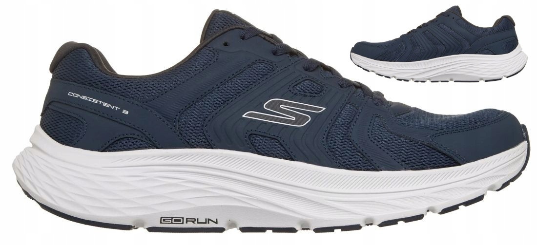 Pánské běžecké sportovní boty Skechers Go Run 221263, tmavě modré, Vel. 44