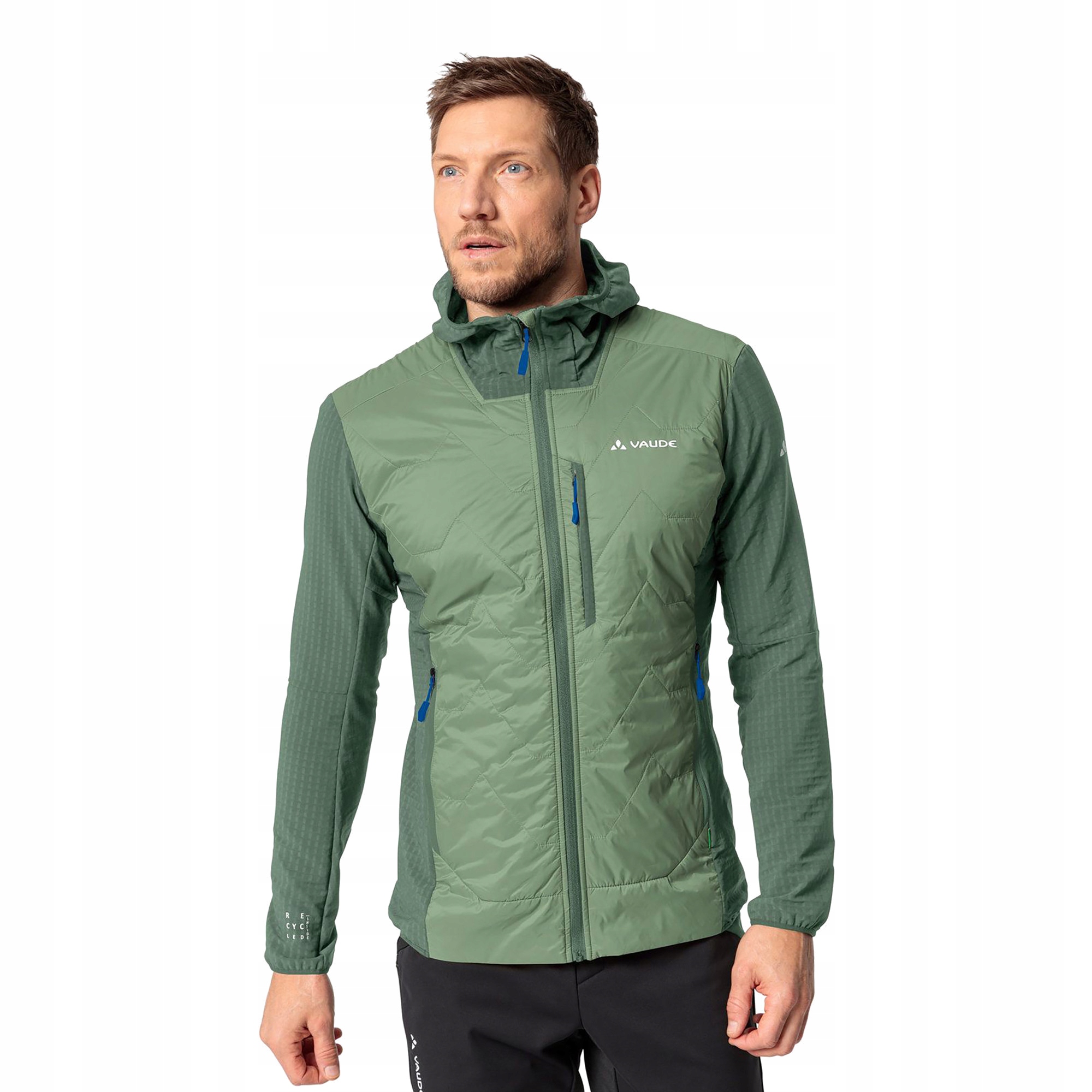 Kurtka hybrydowa męska Vaude Valdassa Hybrid II willow green S