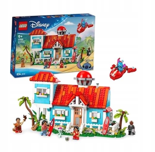 Lego(r) Disney Classic 43268 Domek Na Pláži Lilo A S
