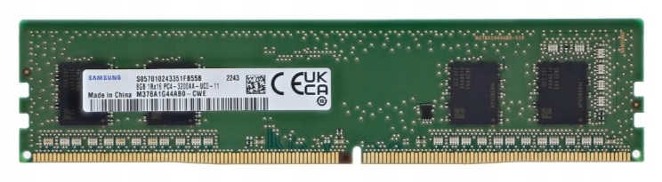 Pamięć RAM Samsung DDR4 8GB 3200MHz CL22 M378A1G44AB0-CWE