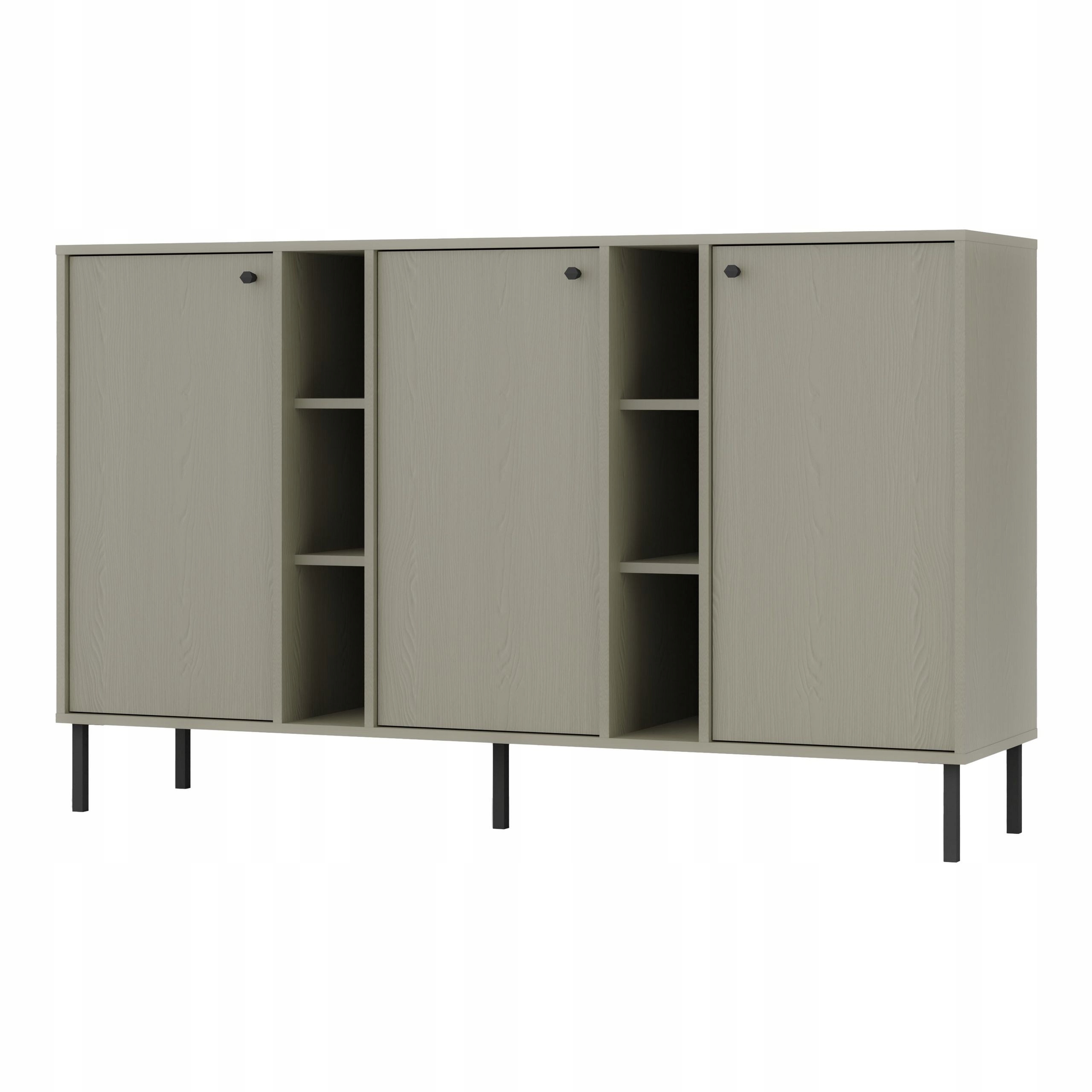 Komoda Torino 158 cm do obývacího pokoje Ložnice Odstíny zelené