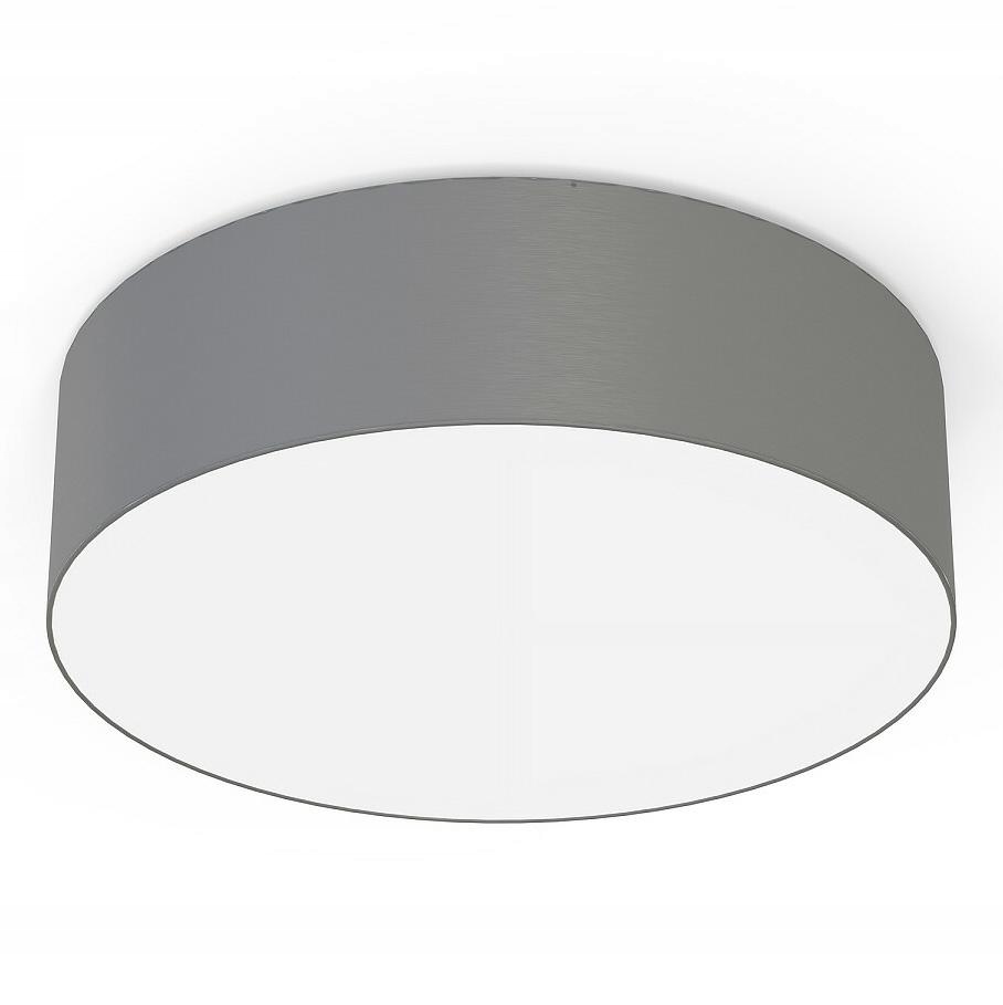 Stropné Svietidlo Cameron Šedý Abažúr 4xE27 65 cm Stropná lampa do izby