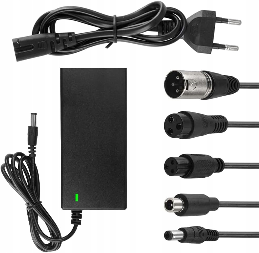 42V 2A Univerzální Nabíječka S 5 Konektory Pro Skútr Elektrické Koloběžky