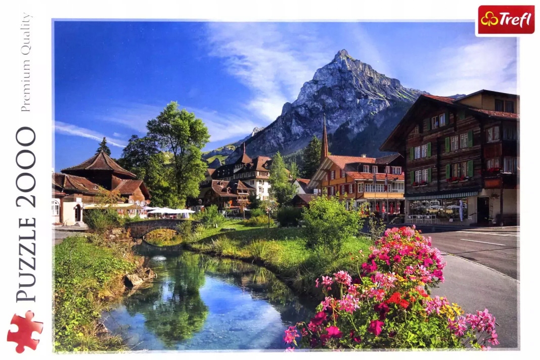 Puzzle 2000 elementów. Alpy latem Trefl