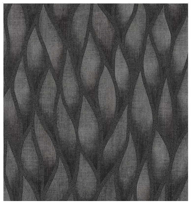 

Tapeta 3D winylowa na ścianę fale z brokatem