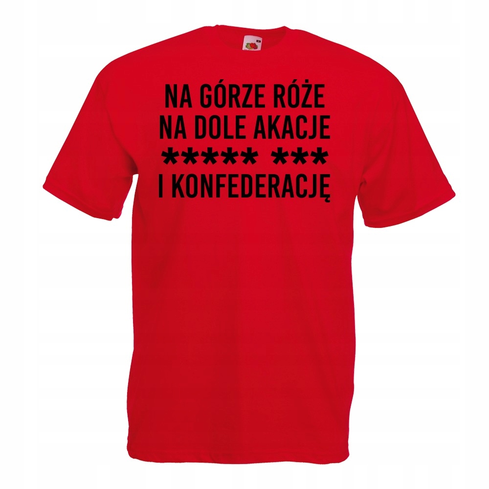 

Koszulka strajk kobiet piekło osiem gwiazd M czerw