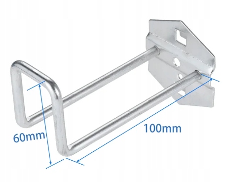 ZAWIESZKA HACZYK TABLICY NARZĘDZIOWEJ "L" 100 MM Marka bez marki