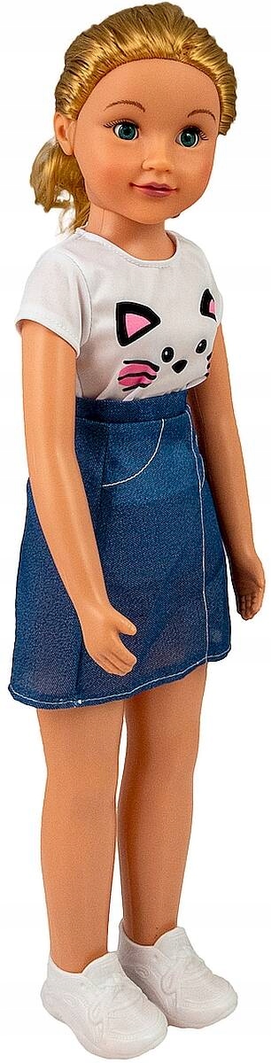 DUŻA LALKA CHODZĄCA CHODZI ZA RĘKĘ 70cm Smily Play Minimalny wiek dziecka 3