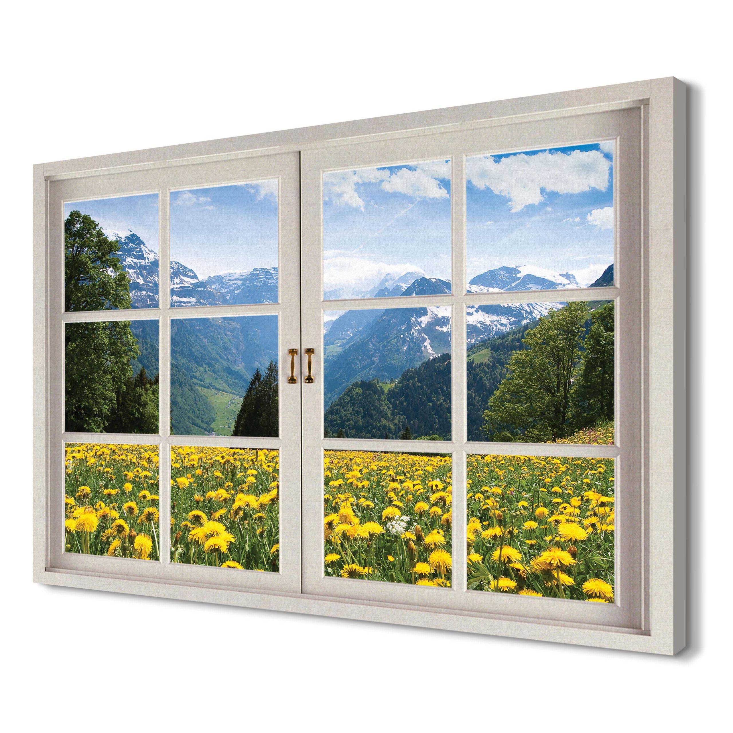 

Mlecze Góry dekoracja 120x80 Wydruk na płótnie 3d