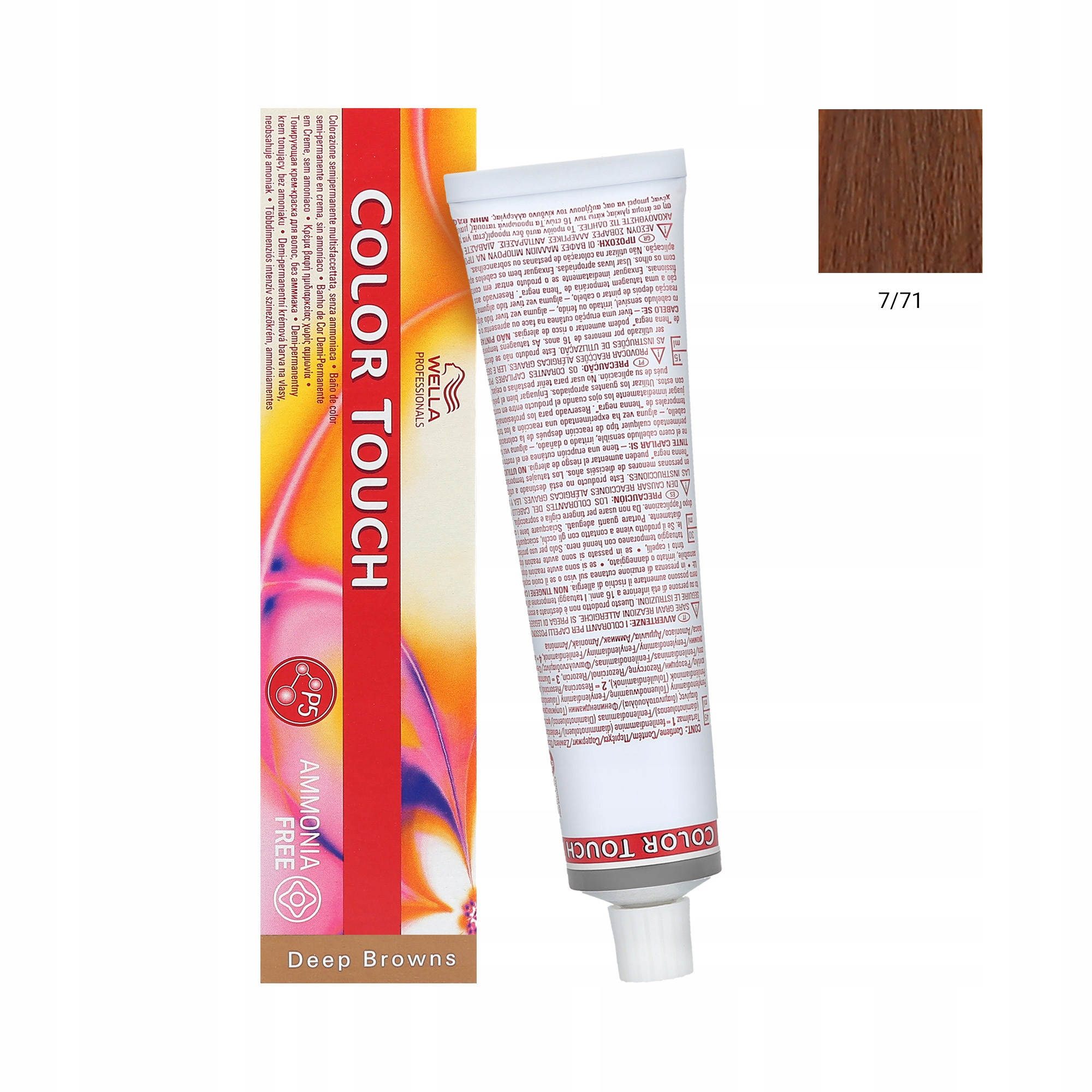 

Wella Color Touch Farba Bez Amoniaku 7/71 60 ML