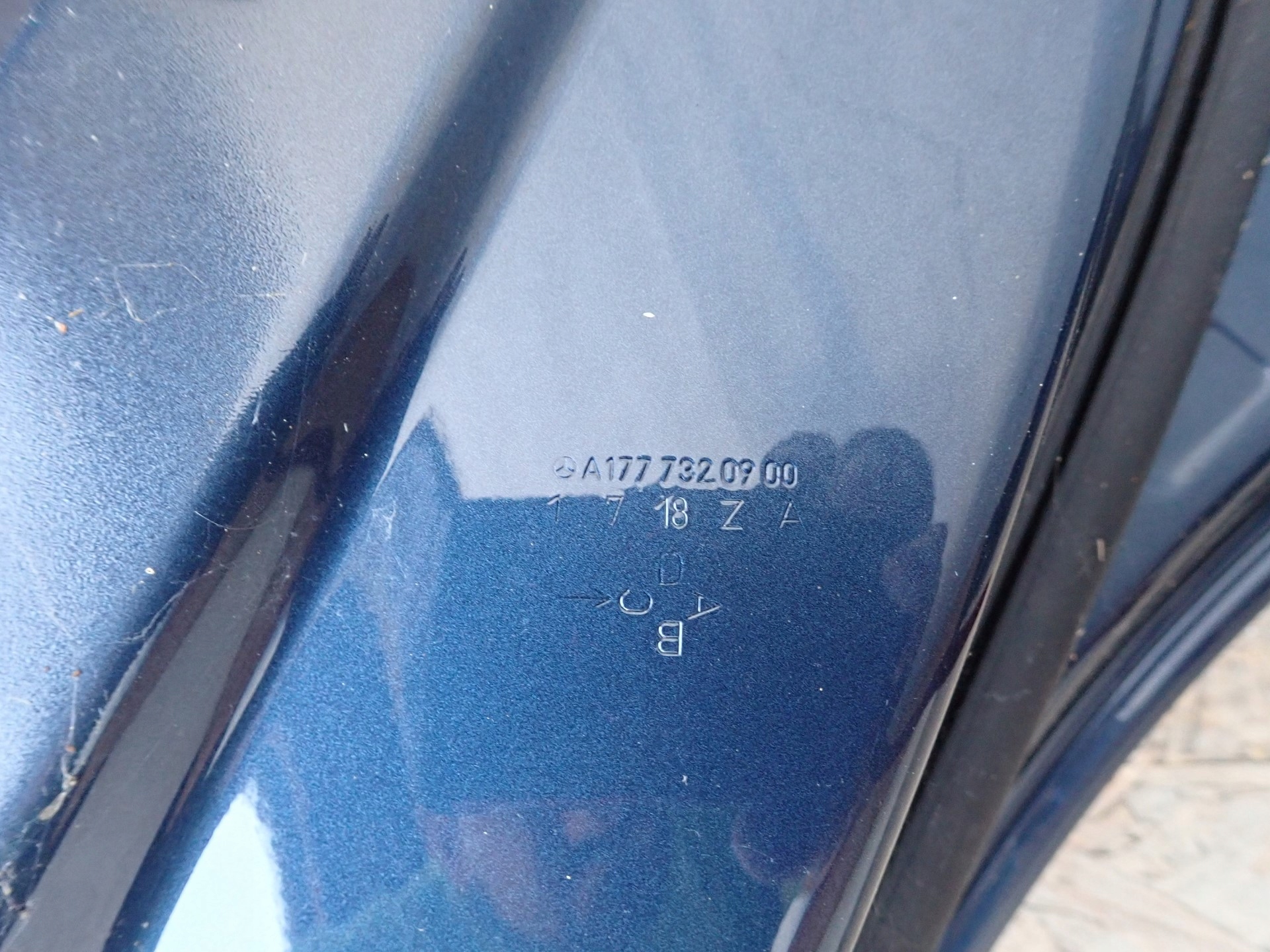 door left rear. left rear part MERCEDES A KLASA 177 2018- HB HATCHBACK