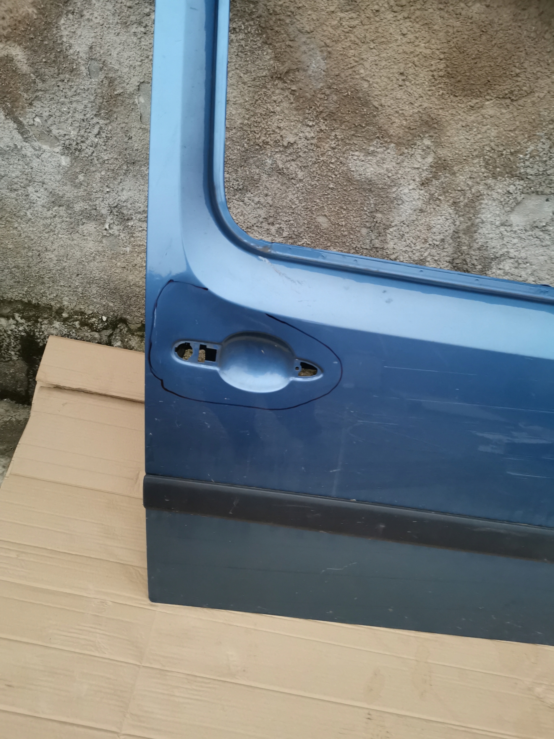 door front right KANGOO II III renault