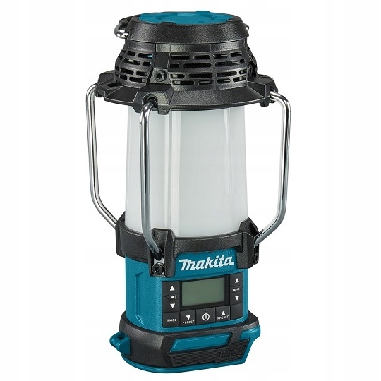 akumulátorový rádiový přijímač s lampou 360', 14,4 V/18 V, Makita [DMR055]
