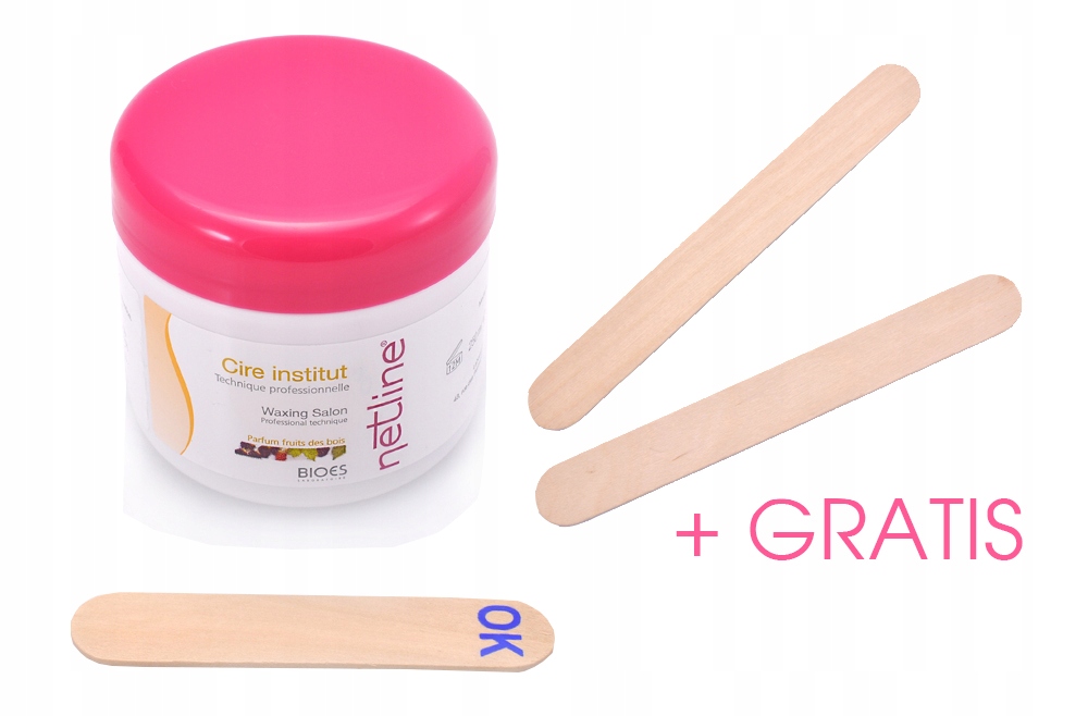 Netline FRANCUSKI WOSK do depilacji BEZ PASKÓW Sposób aplikacji szpatułka