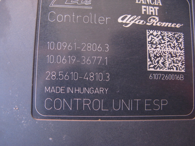 насос ABS ALFA ROMEO GIULIETTA