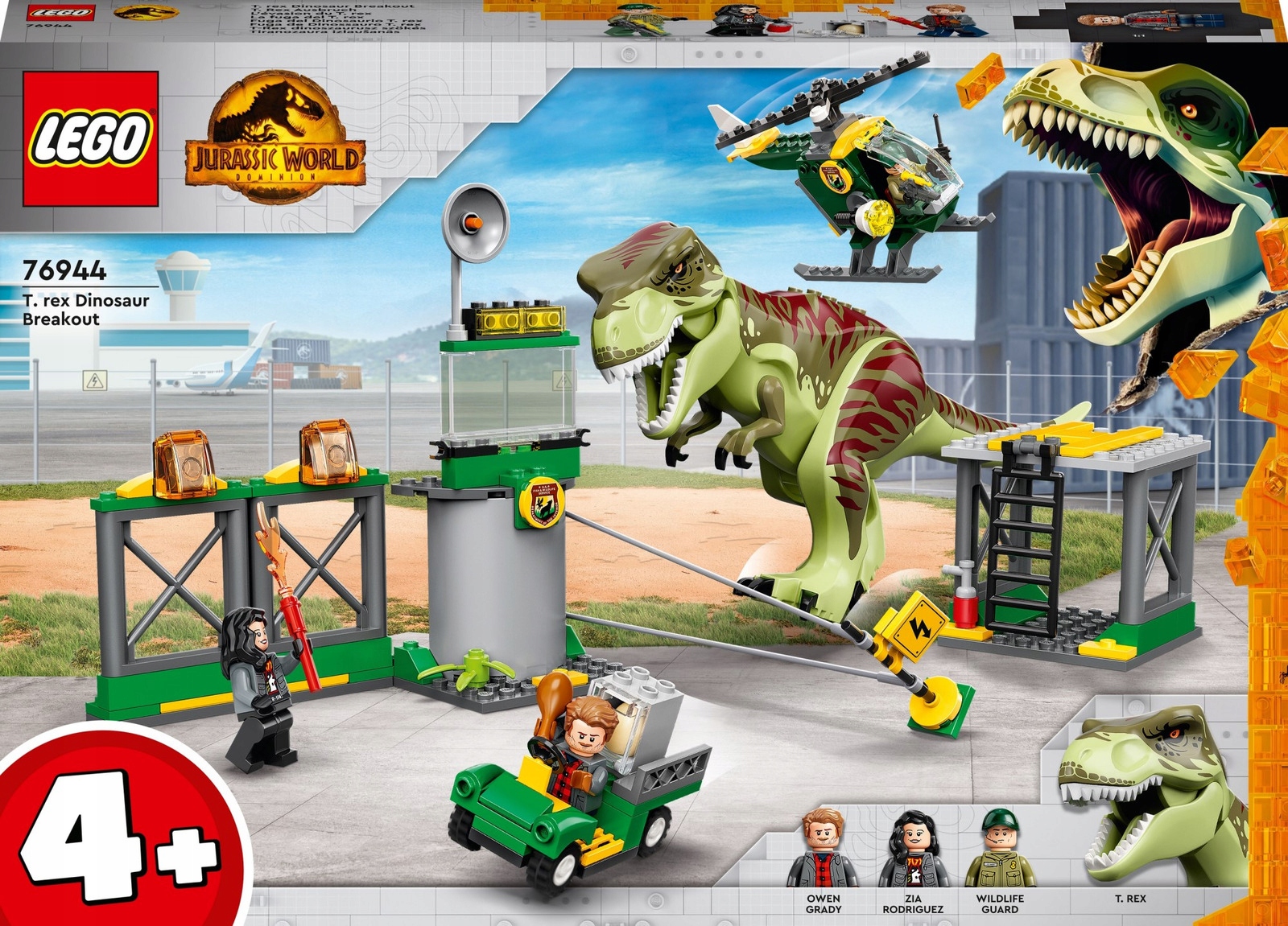 

Lego Jurassic World Ucieczka tyranozaura 76944
