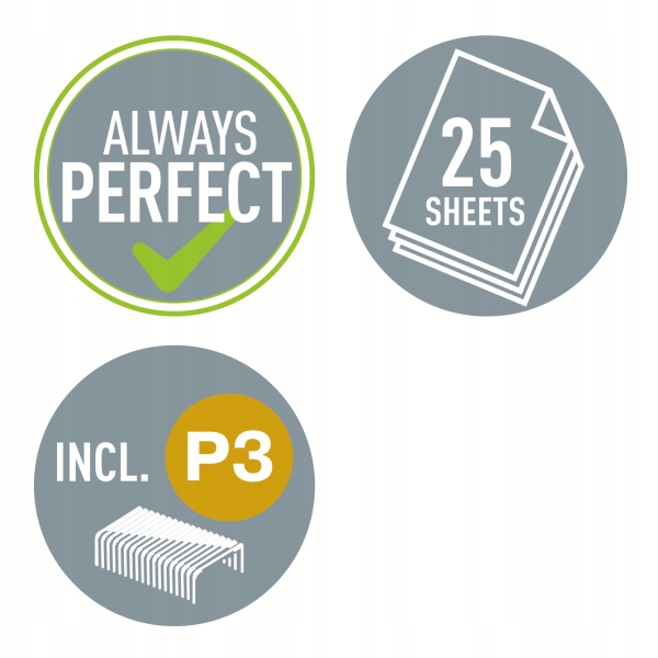 Zszywacz mały Leitz NeXXt Series 25k - czerwony Rodzaj Biurowy