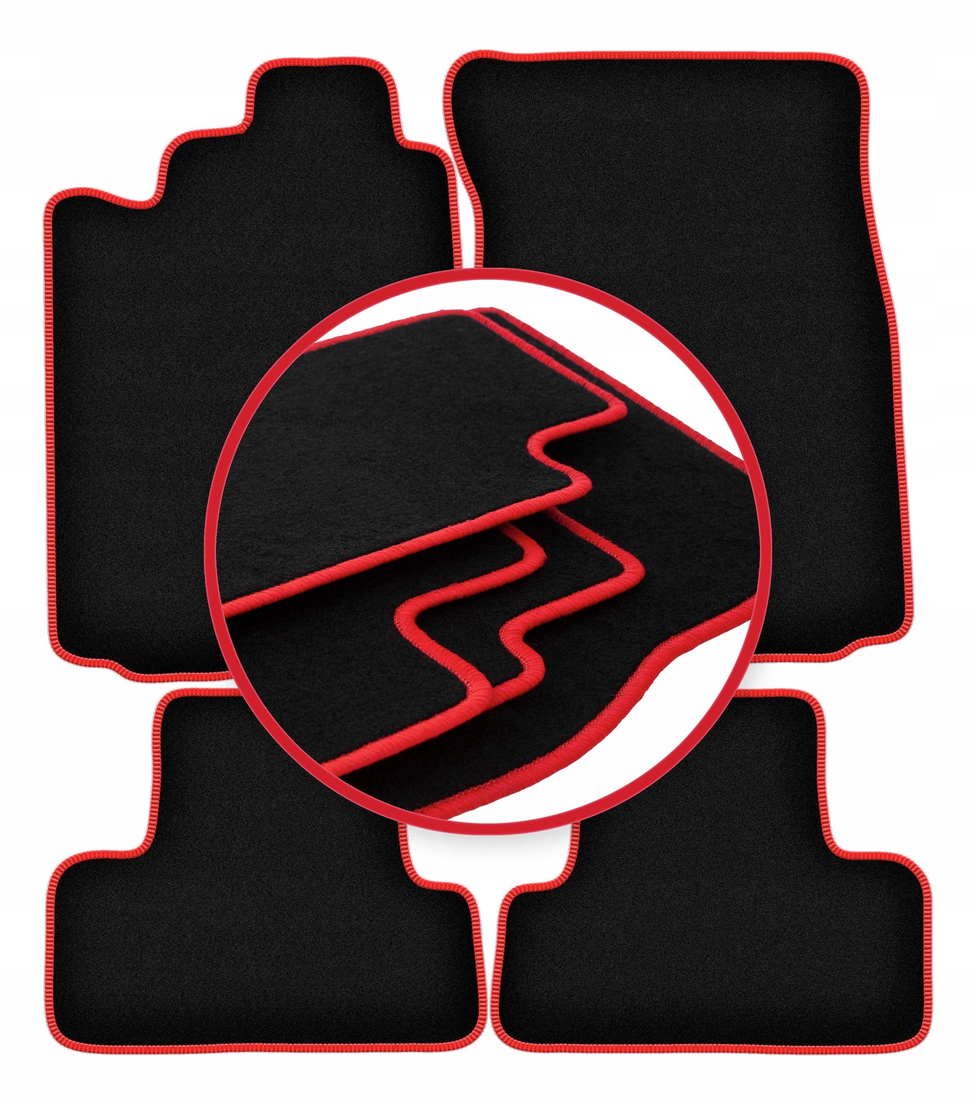 Automobilové velurové koberce Lux pro Mitsubishi Eclipse IV coupe (2006-)