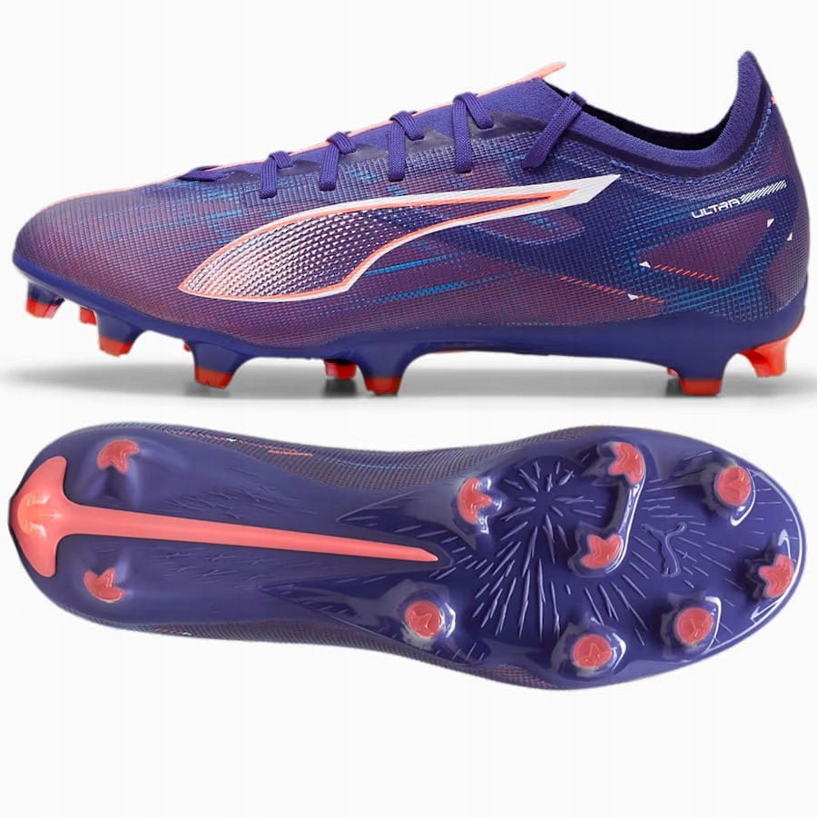 Buty Puma Ultra 5 Match Fg/mg 107687-01 44, Niebieski