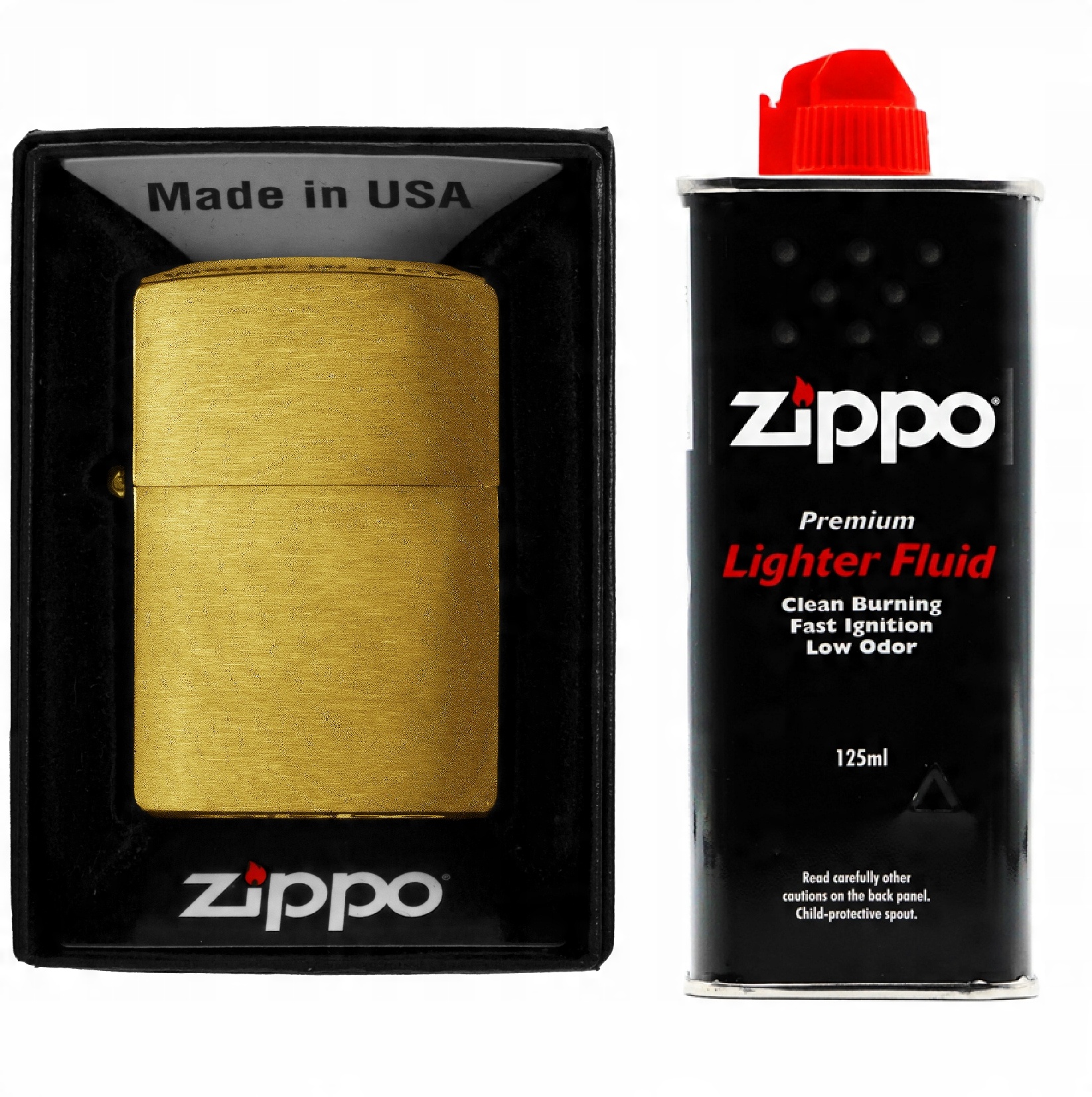

Zapalniczka Zippo Brass Brushed Benzyna 7802