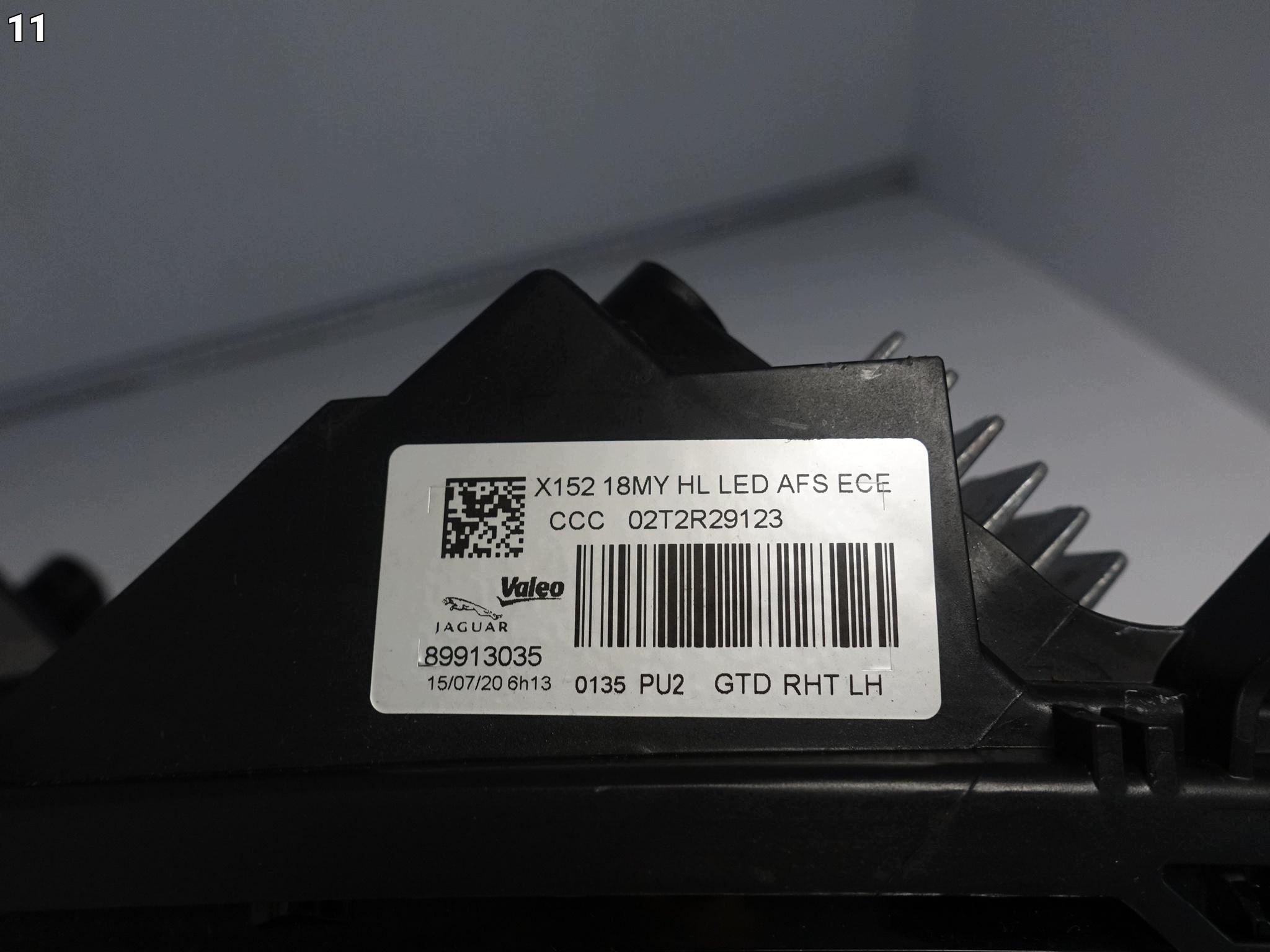 JAGUAR F-TYPE X152 LIFT SVR 17-20 feu FULL LED AFS gauche avant EUROPA