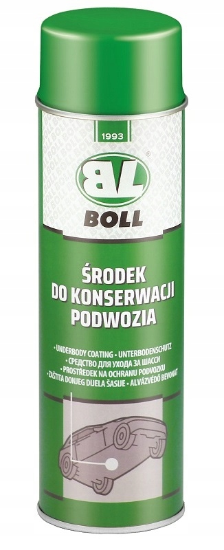 BOLL ŚRODEK DO KONSERWACJI PODWOZIA BITUMICZNY BITUMEN 500ML SPRAY