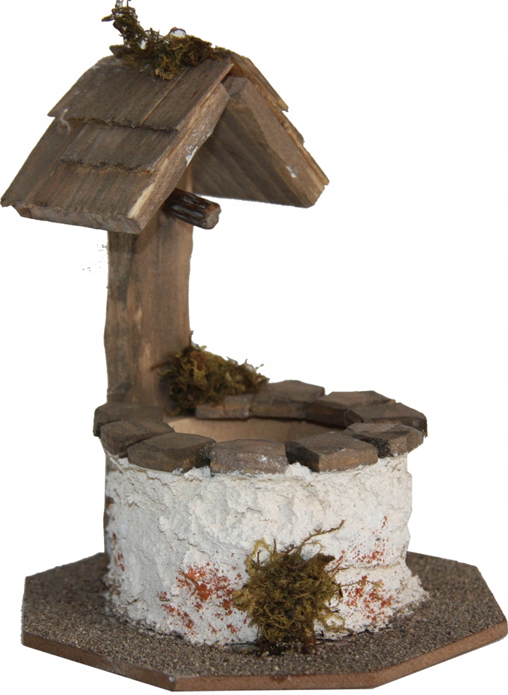 

Studnia z Dachem- 9,5cm wysoka do figur 7-9cm