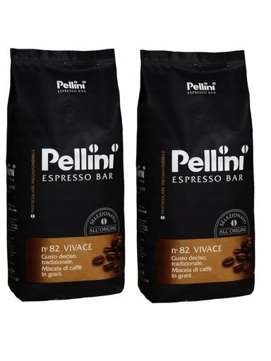 Levně Pellini Pellini Espresso Bar Vivace káva zrnková 2 x 1 kg