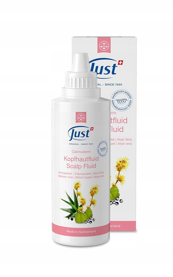 Just Bylinná lékárna Calmoderm Tekutý přípravek na pokožku hlavy 200 ml