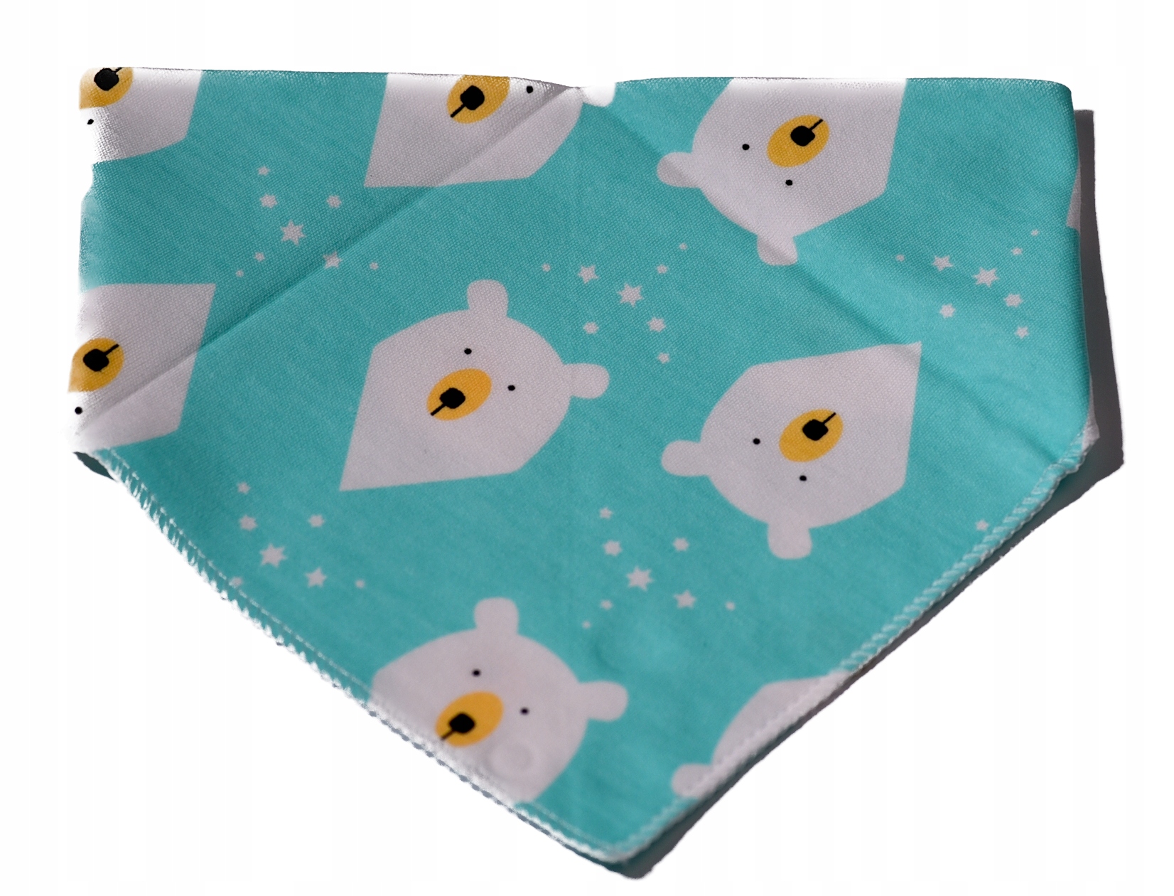 Śliniaczek Apaszka Chusta Miś 100% Bawełna Śliniak