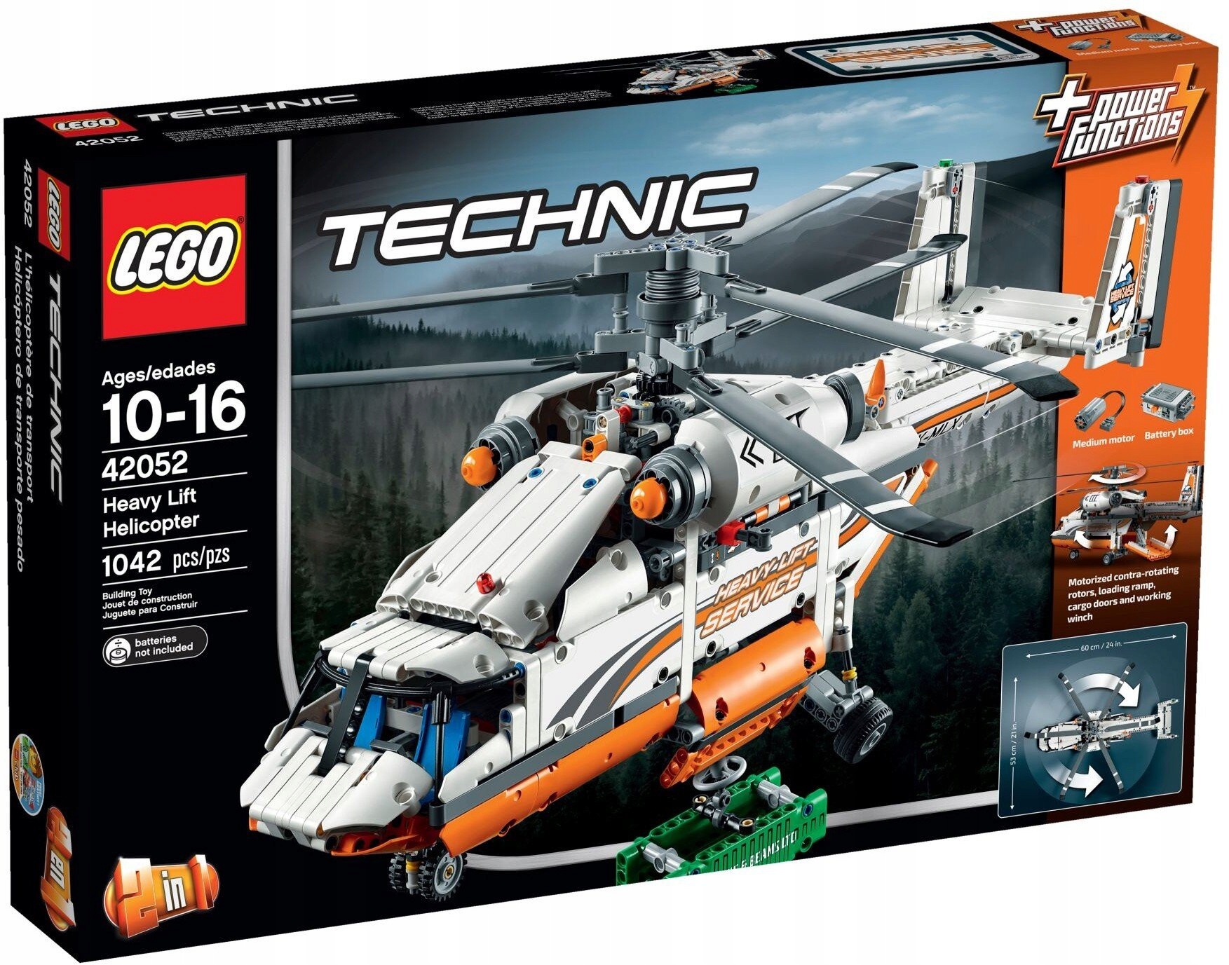 Lego Technic 42052 Nákladní vrtulník Nový