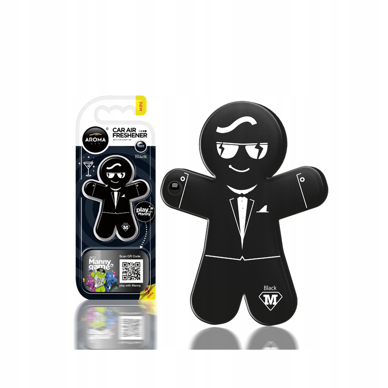 

Zapach Samochodowy Aroma Car Manny Black