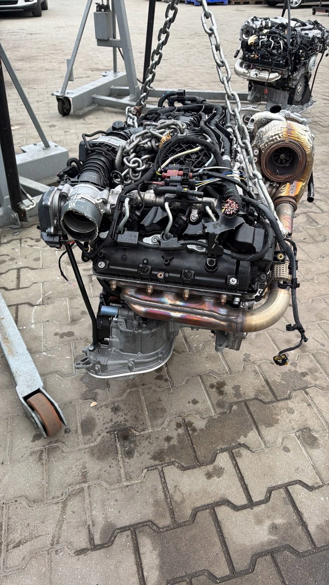 moteur complet AUDI Q7 3,0 TDI 70TYS KM DHX