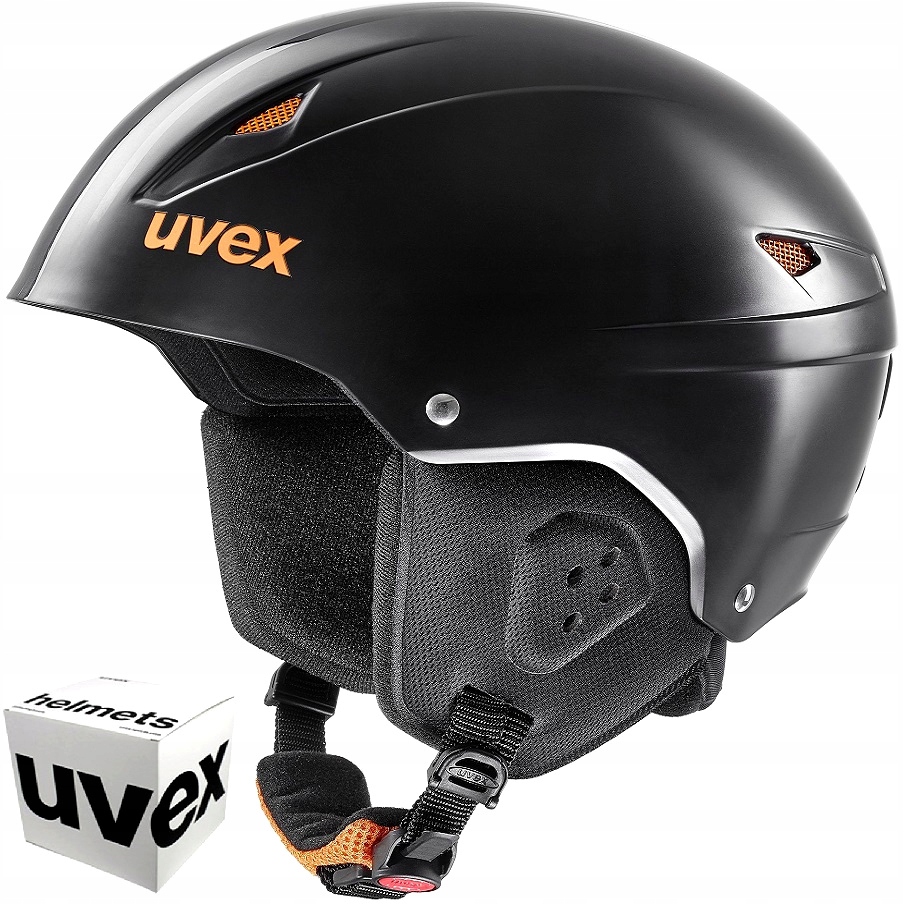 Lyžařská a snowboardová přilba Uvex Eco 48-51 cm, černá matná